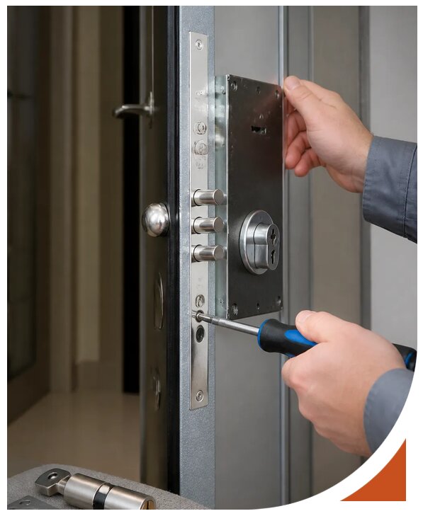 Профессиональная замена замка металлической двери в Ртищеве